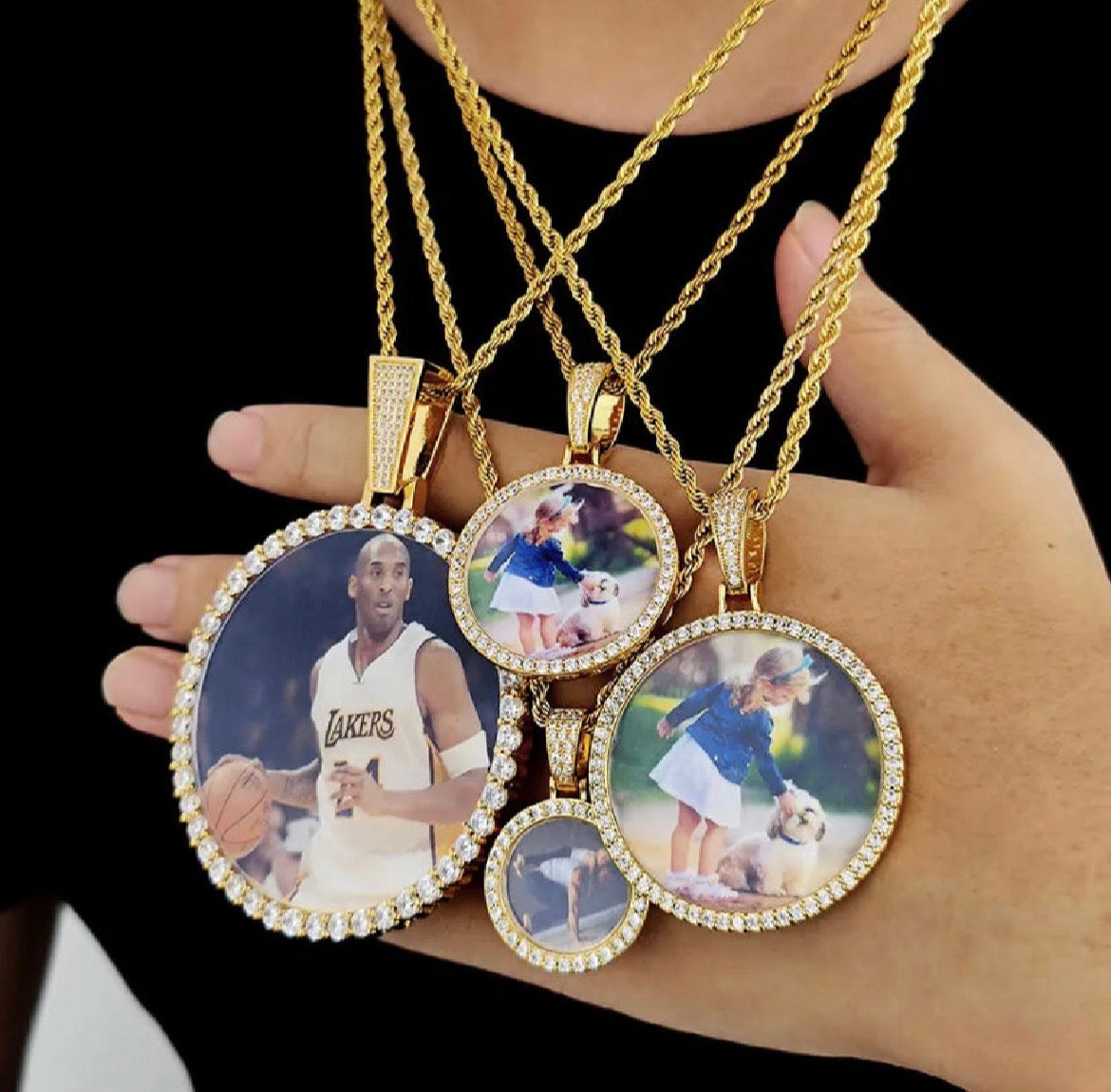 Small Custom Photo Pendant
