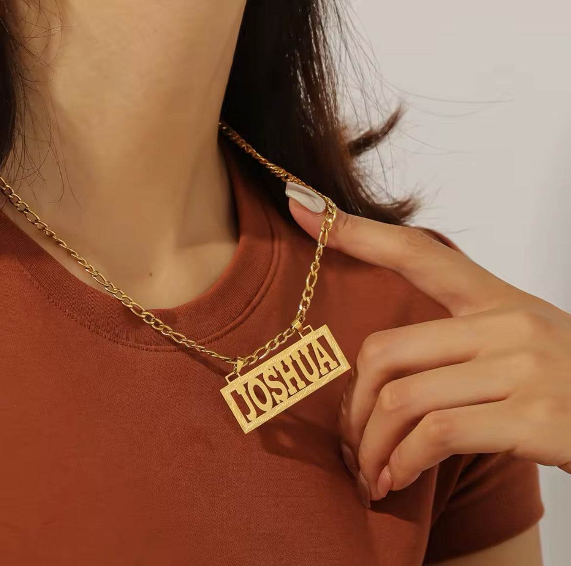 18K Custom Name Necklace
