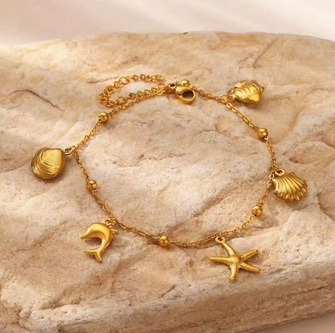 Sun, Sand & Sea Anklet