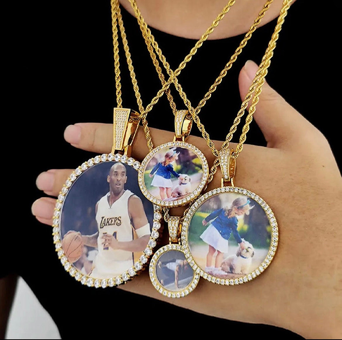 Small Custom Photo Pendant