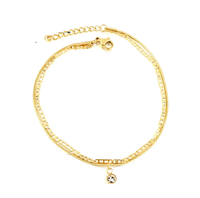 Double Layered Anklets