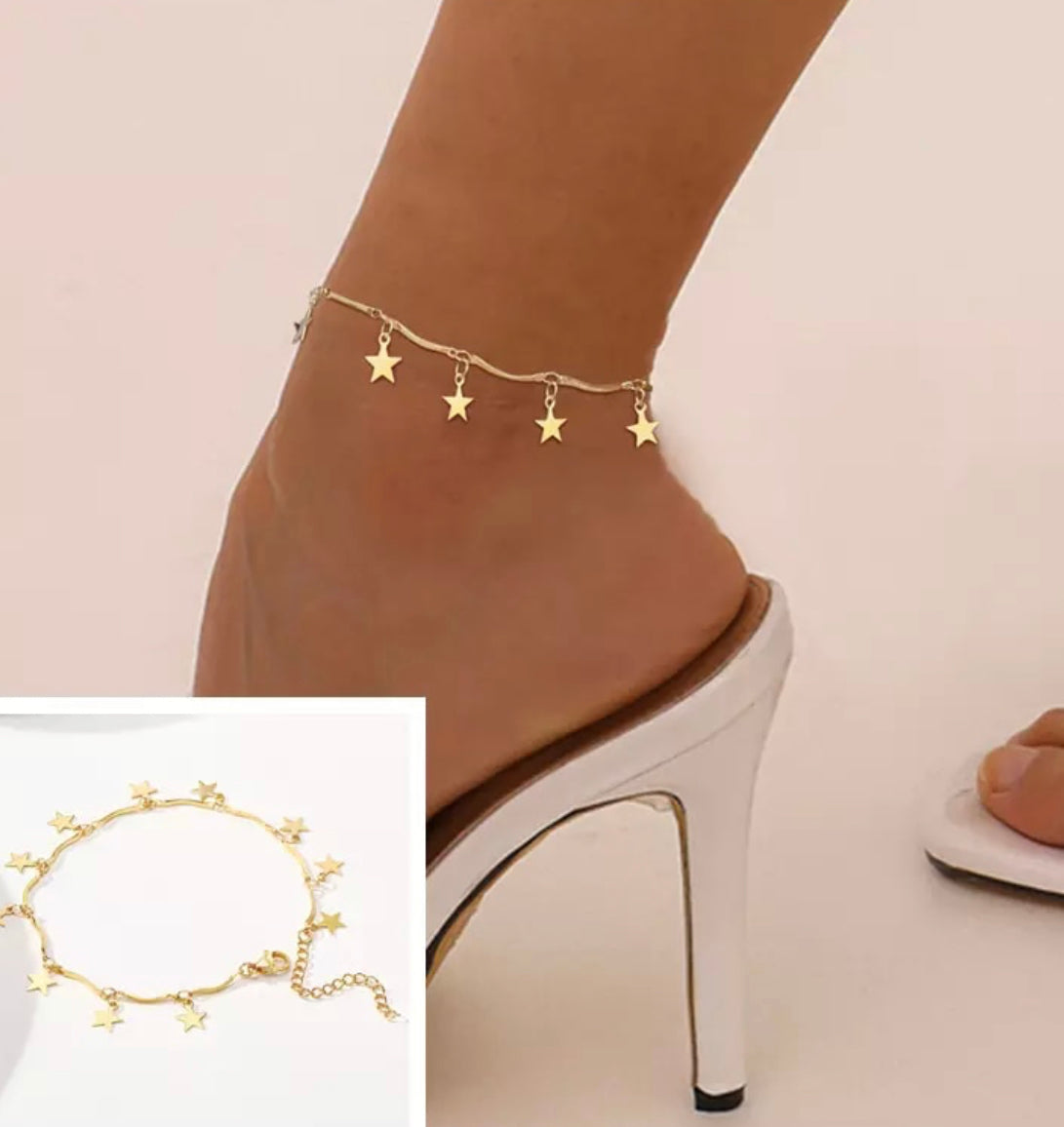 “Shoot for the Stars Anklet”