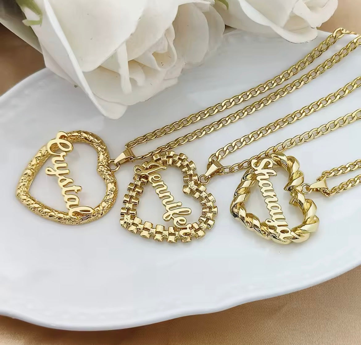 Custom Heart Necklace