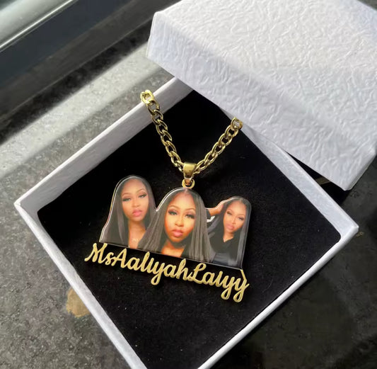 Custom Photo Pendant