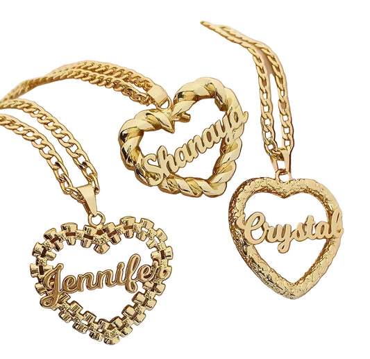 Custom Heart Necklace