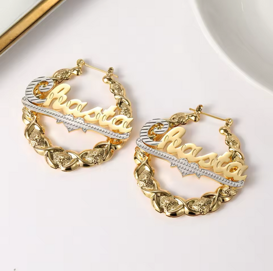 18k Custom Earrings