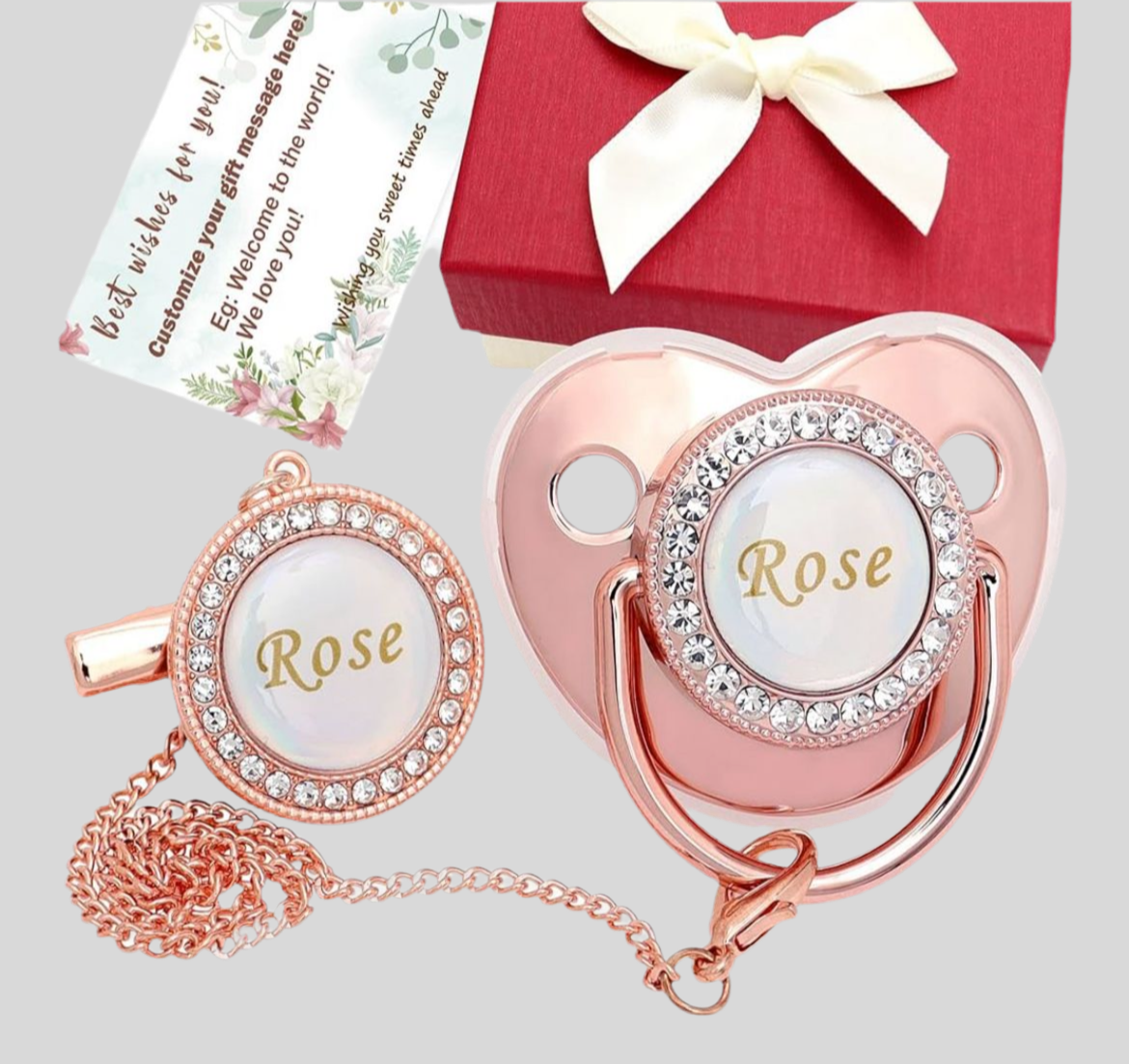 Custom Name Pacifiers