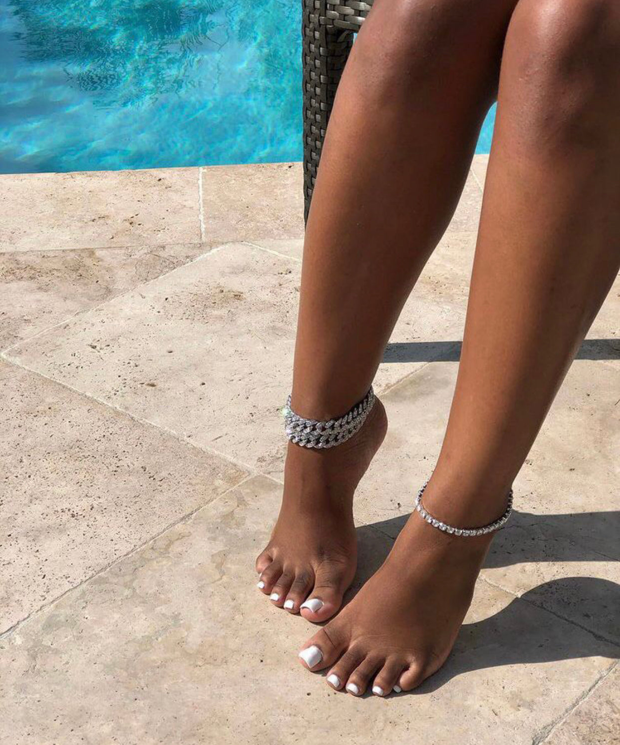 “Silver City Girls Anklet”